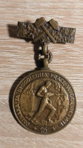 Zdjęcie oferty: Medal za pracę w górnictwie 