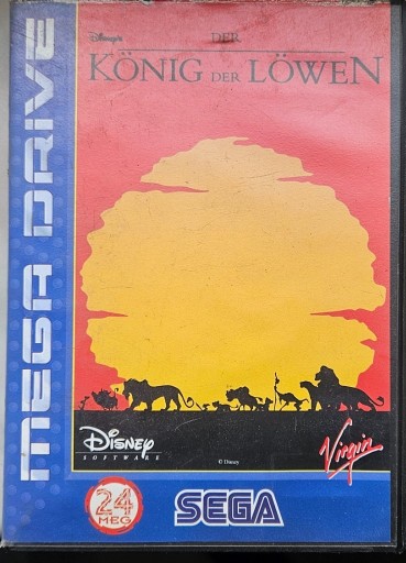 Zdjęcie oferty: Sega Mega Drive Król Lew Lion King