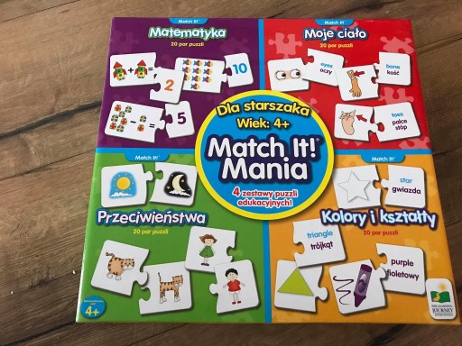 Zdjęcie oferty: MATCH IT MANIA GRA The Learning Journey PREZENT