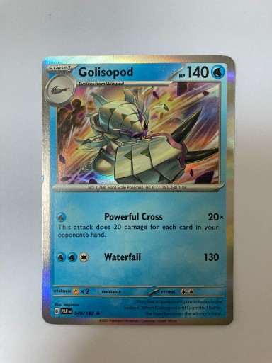 Zdjęcie oferty: Pokemon TCG Paradox Rift: Golisopod Holo 049/182