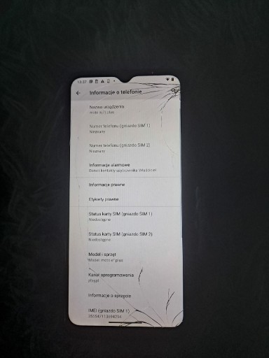 Zdjęcie oferty: Motorola e7 plus dziala