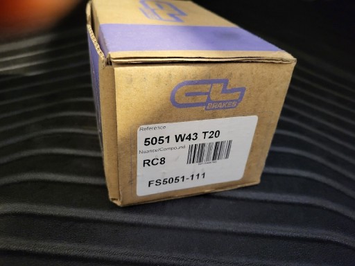 Zdjęcie oferty: Klocki hamulcowe CL Brakes 5051 W43 T20 RC8 