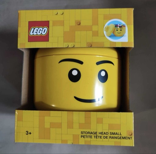 Zdjęcie oferty: Lego pojemnik na klocki głową storage head small 160 x 160 x 185 mm