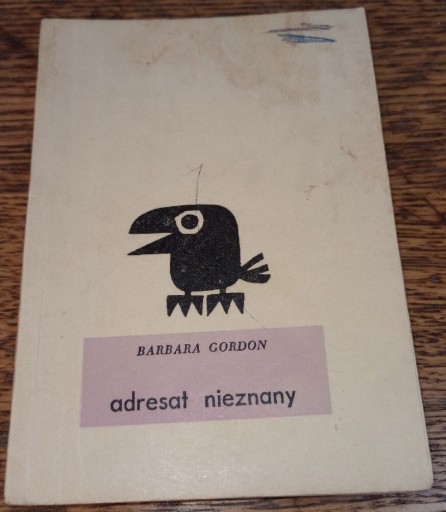 Zdjęcie oferty: Adresat nieznany. Barbara Gordon 