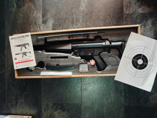 Zdjęcie oferty: Pistolet maszynowy ASG MP5 CM.041J HIGH-SPEED CYMA