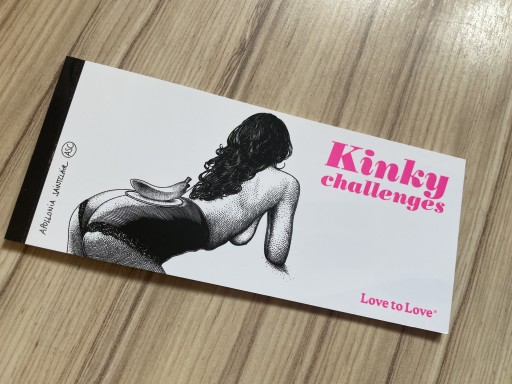 Zdjęcie oferty: Kinky challenges / książeczka z życzeniami / nowa