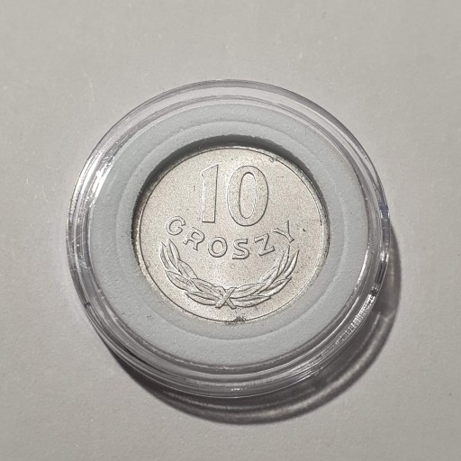 Zdjęcie oferty: 10 gr groszy 1971 w kapslu Stan 1/-1