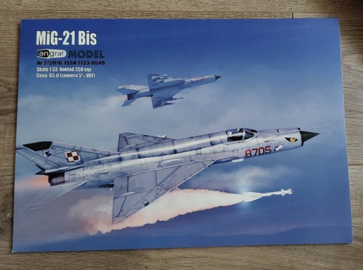 Zdjęcie oferty: Angraf MiG-21bis (kreda+offset) + wręgi