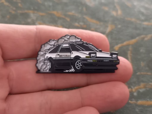 Zdjęcie oferty: Unikatowa nowa przypinka, PIN, Toyota Corolla AE86