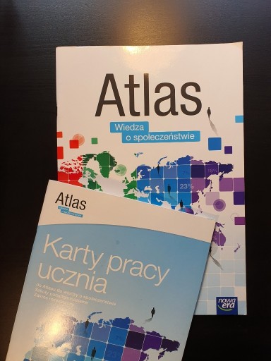 Zdjęcie oferty: Atlas do wiedzy o społeczeństwie +Ćwiczenia gratis
