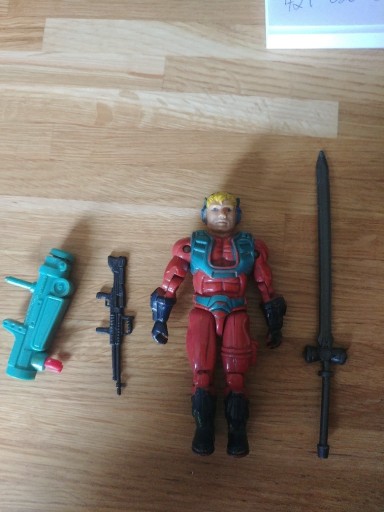 Zdjęcie oferty: Action Figure Kapitan Marius z Triceratopsem 