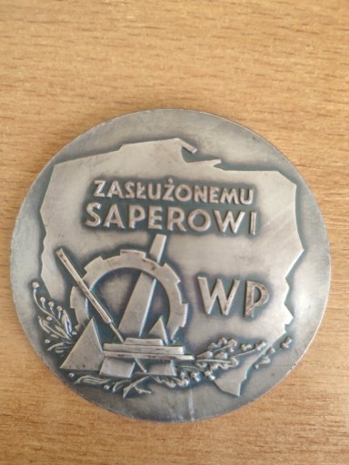 Zdjęcie oferty: MEDAL Zasłużonemu Saperowi WP