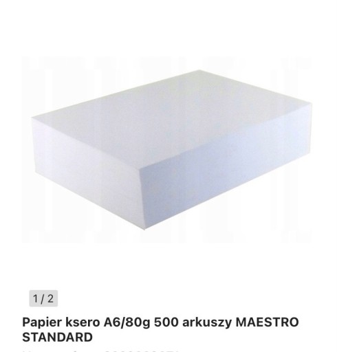 Zdjęcie oferty: Papier do ksero/drukarki