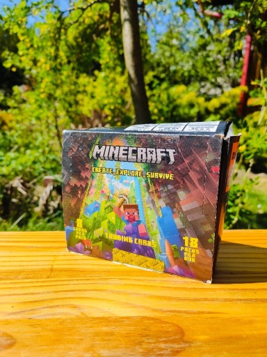 Zdjęcie oferty: Karty Minecraft - 18x Szaszetka Czarna - Panini EN