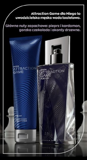 Zdjęcie oferty: Avon attraction game Zestaw wód perfumowanych