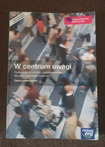 Zdjęcie oferty: W centrum uwagi - podręcznik do WOSu