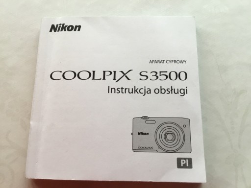 Zdjęcie oferty: instrukcja obsługi aparatu Nikon Coolpix S3500