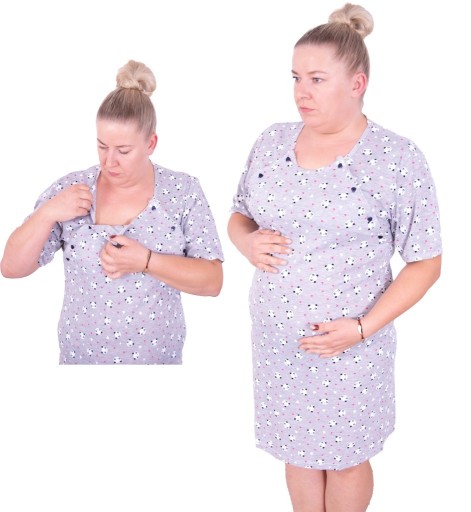 Zdjęcie oferty: Koszula Ciążowa do Porodu i Karmienia - XL