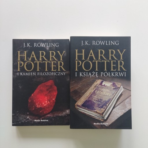 Zdjęcie oferty: Harry Potter Kamień Filozoficzny Książę Półkrwi 