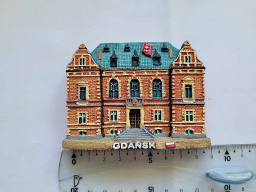 Zdjęcie oferty: Magnes na lodówkę - 249b. GDAŃSK Arte-Fakt 