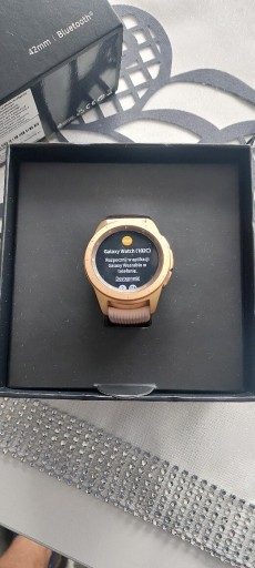 Zdjęcie oferty: Smartwatch Samsung Galaxy Watch (R810) złoty