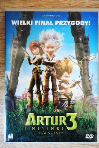 Zdjęcie oferty: Artur i Minimki 3 dvd