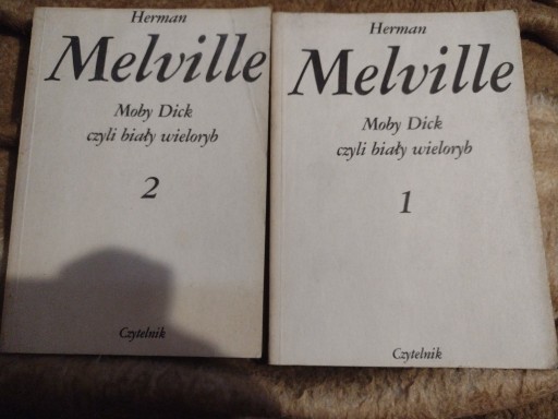 Zdjęcie oferty: Herman Melville Moby Dick tom 1,2 cena za komplet