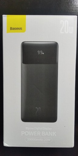 Zdjęcie oferty: PowerBank Baseus BIPOW 20000mAh 20 W QC 3.0 PD