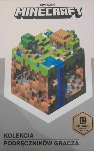 Zdjęcie oferty: książka minecraft kolekcja podręczników gracza