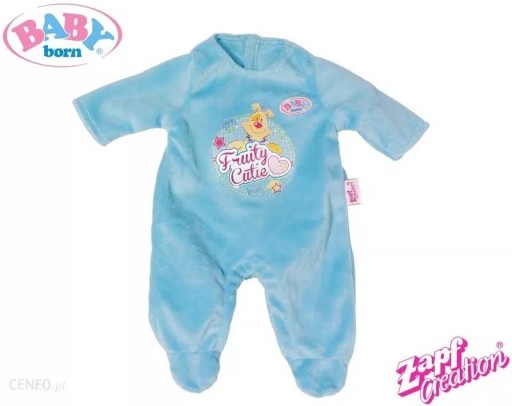 Zdjęcie oferty: Zapf Creation Baby Born śpiochy pajacyk niebieski