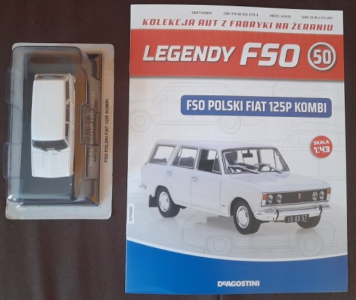 Zdjęcie oferty: Legendy FSO Nr 50 FSO Polski Fiat 125P Kombi Ziębi