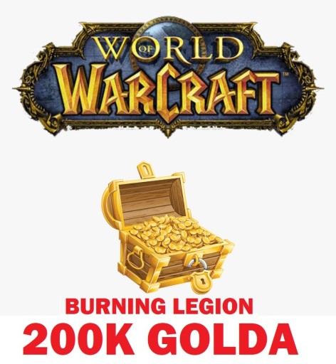 Zdjęcie oferty: WOW 200K GOLDA ZŁOTA BURNING LEGION GOLD A/H