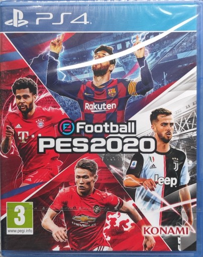 Zdjęcie oferty: eFootball PES 2020 PS4 ANG Nowa