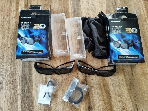 Zdjęcie oferty: Okulary 3D Sharp 2 sztuki