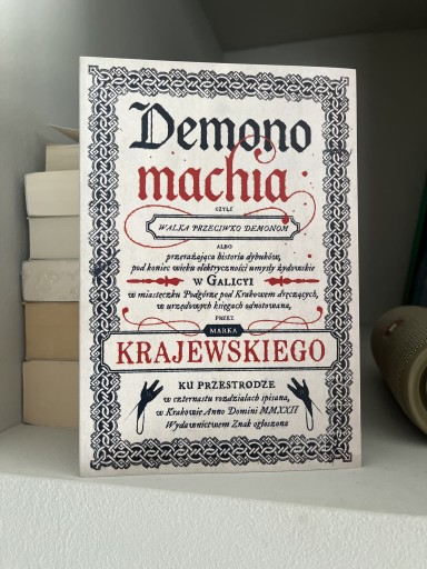 Zdjęcie oferty: Marek Krajewski DEMONOMACHIA