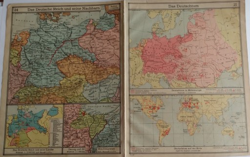 Zdjęcie oferty: Mapa  1933 rok Europa stara mapa