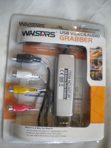 Zdjęcie oferty: Grabber USB Video&Audio WINSTARS