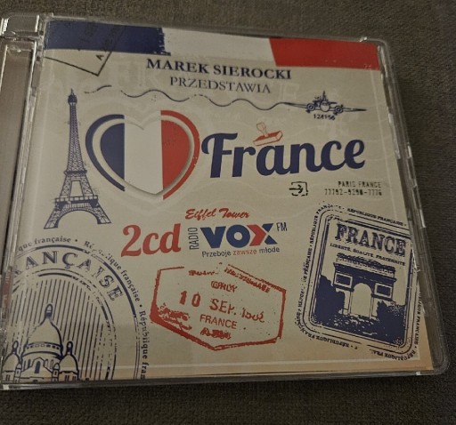 Zdjęcie oferty: Marek Sierocki I love France 2CD Dalida Ottawan