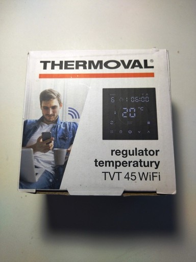 Zdjęcie oferty: NOWY Regulator temperatury Thermoval TVT 45 WiFi