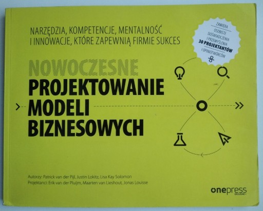 Zdjęcie oferty: Nowoczesne projektowanie modeli biznesowych