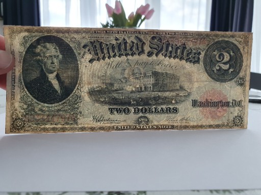 Zdjęcie oferty: 2$ Two Dollars 1917 r Banknot USA
