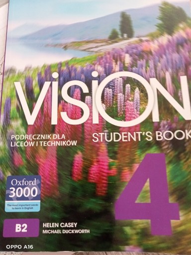 Zdjęcie oferty: Vision students books 4