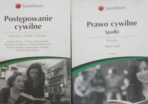 Zdjęcie oferty: Prawo cywilne, spadki, kazusy, testy wzory