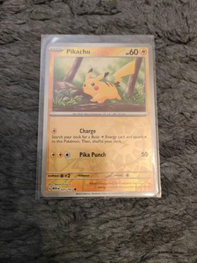 Zdjęcie oferty: Pokemon TCG Mew 151 - reverse holo Pikachu