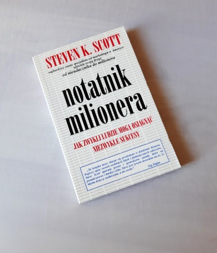 Zdjęcie oferty: Notatnik milionera Steven K. Scott