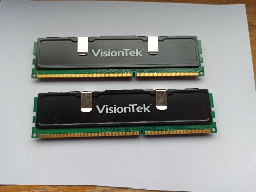 Zdjęcie oferty: 2 razy pamięc RAM VisionTek  4GB (2x 2GB)