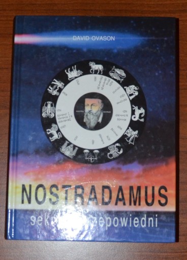 Zdjęcie oferty: Nostradamus sekrety przepowiedni - David Ovason