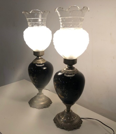 Zdjęcie oferty: DWIE LAMPY PORCELANA DELFT TRANSPOR CAŁA PL
