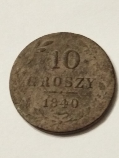 Zdjęcie oferty: Moneta 10 gr 1840 rok