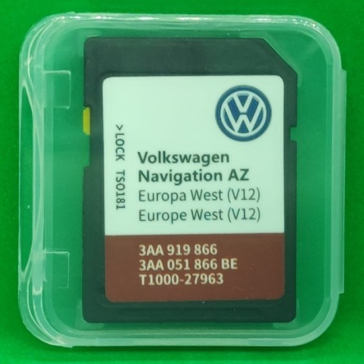 Zdjęcie oferty: Mapa EU East/EU West VW RNS315 karta SD V12